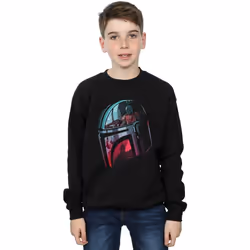 Star Wars - Sweat THE MANDALORIAN MANDALORE - Garçon (Noir)