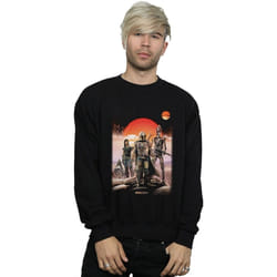 Star Wars - Sweat THE MANDALORIAN WARRIORS - Homme (Noir)