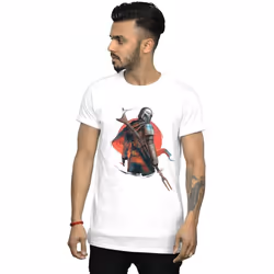 Star Wars - T-shirt THE MANDALORIAN BLASTER RIFLES - Homme (Blanc)