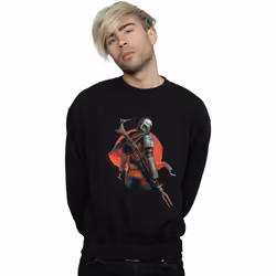 Star Wars - Sweat THE MANDALORIAN BLASTER RIFLES - Homme (Noir)