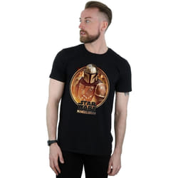 Star Wars - T-shirt THE MANDALORIAN - Homme (Noir)