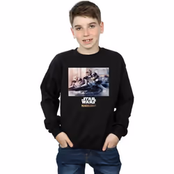 Star Wars - Sweat THE MANDALORIAN - Garçon (Noir)