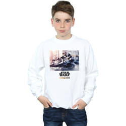 Star Wars - Sweat THE MANDALORIAN - Garçon (Blanc)
