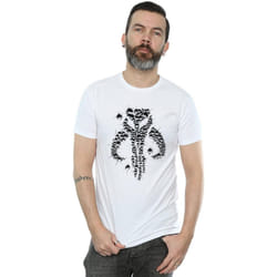 Star Wars - T-shirt THE MANDALORIAN BLASTER - Homme (Blanc)