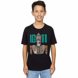 Star Wars - T-shirt THE MANDALORIAN BOUNTY HUNTER - Garçon (Noir)