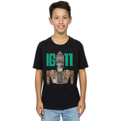 Star Wars - T-shirt THE MANDALORIAN BOUNTY HUNTER - Garçon (Noir)