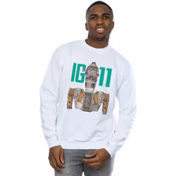 Star Wars - Sweat THE MANDALORIAN BOUNTY HUNTER - Homme (Blanc)