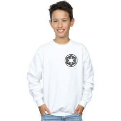 Star Wars - Sweat THE MANDALORIAN GALACTIC EMPIRE - Garçon (Blanc)