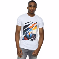 Star Wars - T-shirt THE MANDALORIAN - Homme (Blanc)