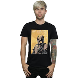 Star Wars - T-shirt THE MANDALORIAN - Homme (Noir)