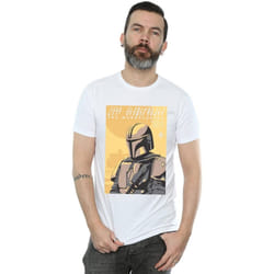 Star Wars - T-shirt THE MANDALORIAN - Homme (Blanc)