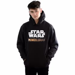 Star Wars - Sweat à capuche THE MANDALORIAN - Homme (Noir)