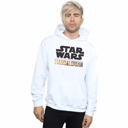 Star Wars - Sweat à capuche THE MANDALORIAN - Homme (Blanc)