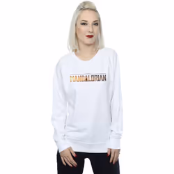 Star Wars - Sweat THE MANDALORIAN SERIES - Femme (Blanc)