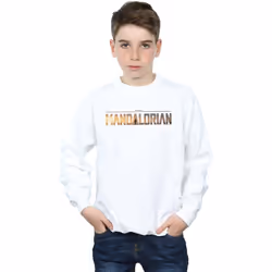 Star Wars - Sweat THE MANDALORIAN SERIES - Garçon (Blanc)