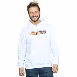 Star Wars - Sweat à capuche THE MANDALORIAN SERIES - Homme (Blanc)