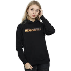 Star Wars - Sweat à capuche THE MANDALORIAN SERIES - Femme (Noir)