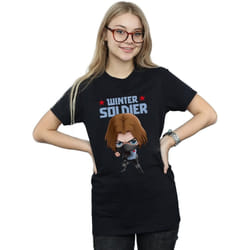 Marvel - T-shirt - Femme (Noir)