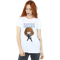 Marvel - T-shirt - Femme (Blanc)