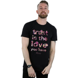 Disney - T-shirt MISTRESS OF EVIL TRUST IN THE LOVE - Homme (Noir)
