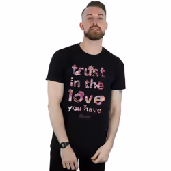Disney - T-shirt MISTRESS OF EVIL TRUST IN THE LOVE - Homme (Noir)