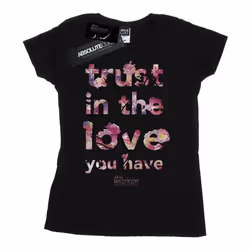 Disney - T-shirt MISTRESS OF EVIL TRUST IN THE LOVE - Femme (Noir)