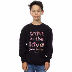 Disney - Sweat MISTRESS OF EVIL TRUST IN THE LOVE - Garçon (Noir)