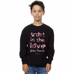 Disney - Sweat MISTRESS OF EVIL TRUST IN THE LOVE - Garçon (Noir)
