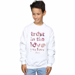 Disney - Sweat MISTRESS OF EVIL TRUST IN THE LOVE - Garçon (Blanc)