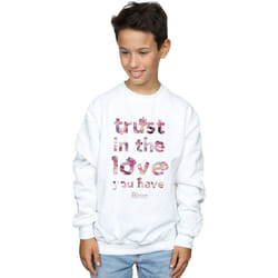 Disney - Sweat MISTRESS OF EVIL TRUST IN THE LOVE - Garçon (Blanc)