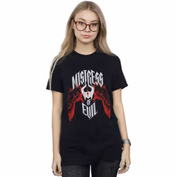 Disney - T-shirt MISTRESS OF EVIL - Femme (Noir)