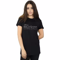 Disney - T-shirt MISTRESS OF EVIL - Femme (Noir)