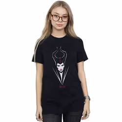 Disney - T-shirt MISTRESS OF EVIL - Femme (Noir)