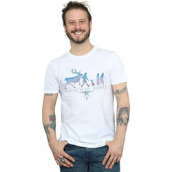 Disney - T-shirt FROZEN BELIEVE IN THE JOURNEY - Homme (Blanc)