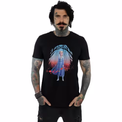Disney - T-shirt FROZEN FIND THE WAY - Homme (Noir)