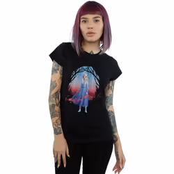 Disney - T-shirt FROZEN FIND THE WAY - Femme (Noir)