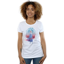 Disney - T-shirt FROZEN FIND THE WAY - Femme (Blanc)