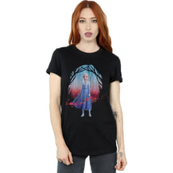 Disney - T-shirt FROZEN FIND THE WAY - Femme (Noir)