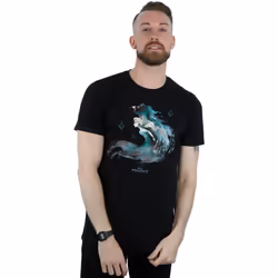 Disney - T-shirt FROZEN THE WATER SPIRIT - Homme (Noir)