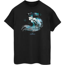 Disney - T-shirt FROZEN THE WATER SPIRIT - Femme (Noir)