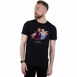 Disney - T-shirt FROZEN NATURE IS BEAUTIFUL - Homme (Noir)