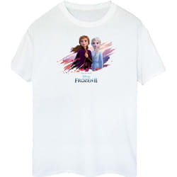 Disney - T-shirt FROZEN NATURE IS BEAUTIFUL - Femme (Blanc)
