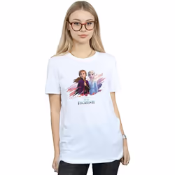 Disney - T-shirt FROZEN NATURE IS BEAUTIFUL - Femme (Blanc)