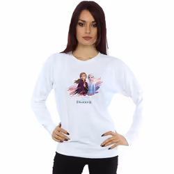 Disney - Sweat FROZEN NATURE IS BEAUTIFUL - Femme (Blanc)