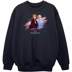 Disney - Sweat FROZEN NATURE IS BEAUTIFUL - Fille (Noir)