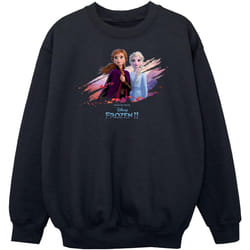 Disney - Sweat FROZEN NATURE IS BEAUTIFUL - Fille (Noir)