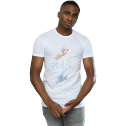 Disney - T-shirt FROZEN - Homme (Blanc)