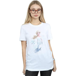 Disney - T-shirt FROZEN - Femme (Blanc)
