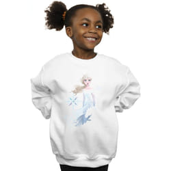 Disney - Sweat FROZEN - Fille (Blanc)
