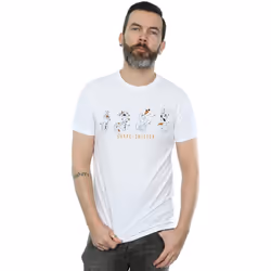 Disney - T-shirt FROZEN SHAPE-SHIFTER - Homme (Blanc)